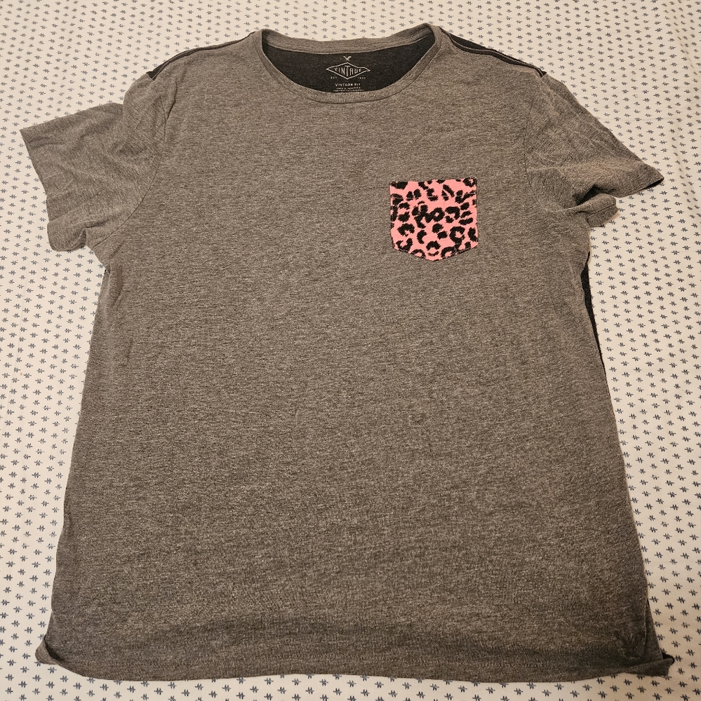 American Eagle Colorblock Shirt